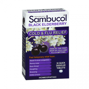 Sambucol Cold and Flu Relief 30ct Quick Dissolve | Grassroots Pharmacy