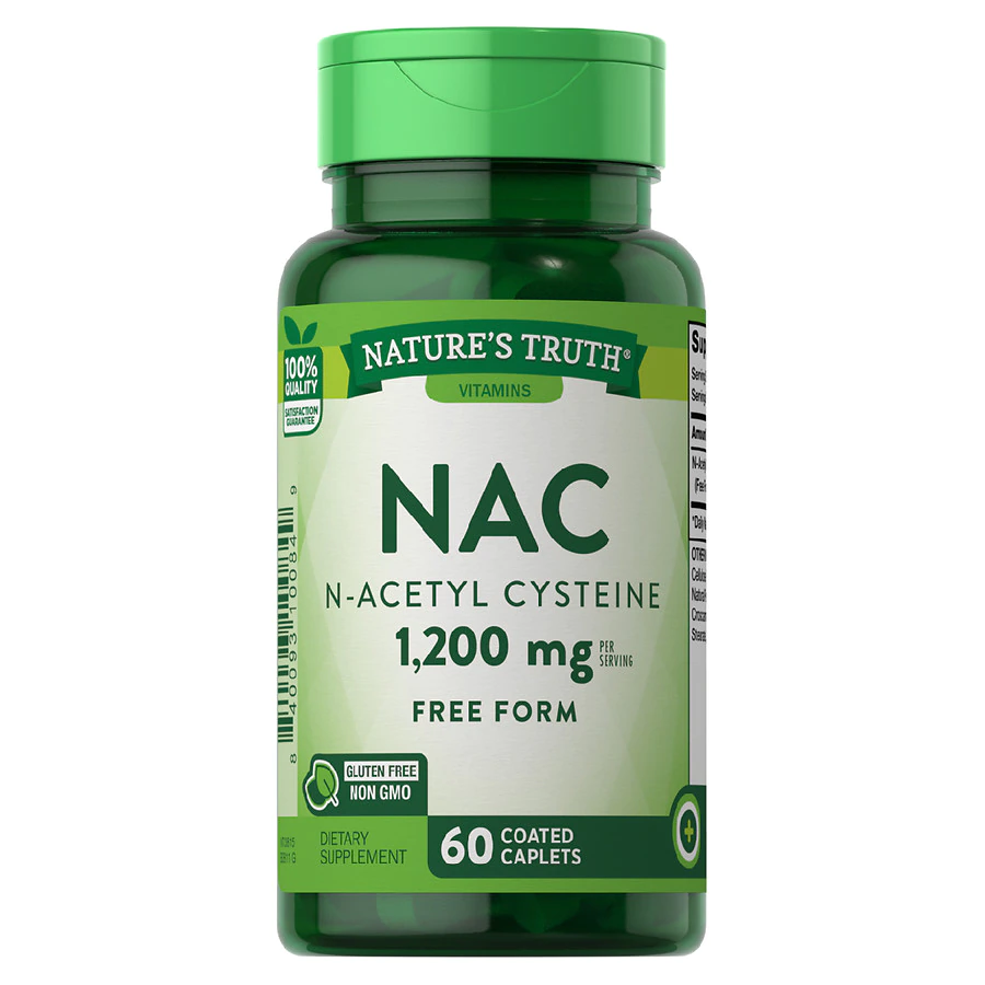 Nature's Truth NAC N Acetyl Cysteine 20,20mg   Grassroots Pharmacy