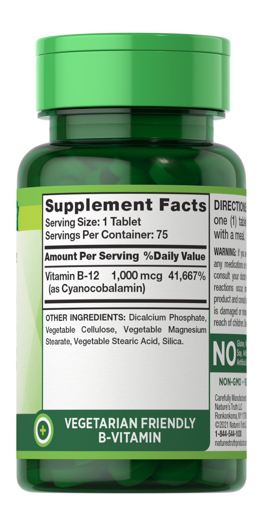 Nature's Truth Timed Release Vitamin B-12 | Grassroots Pharmacy